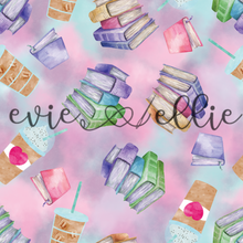 Load image into Gallery viewer, Iced Coffee and Books-- Multiple Colors