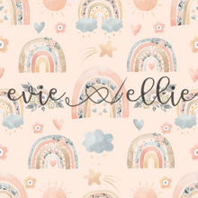 Load image into Gallery viewer, Peachy Rainbows-- Multiple Colors