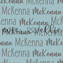 Load image into Gallery viewer, Two Fonts Name-- Boho Colors