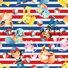 Load image into Gallery viewer, Poke Ball 4th of July-- Multiple Colors