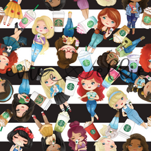 Load image into Gallery viewer, Coffee Princessses-- Multiple Colors