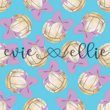 Load image into Gallery viewer, Volleyballs and Bows- Multiple Colors