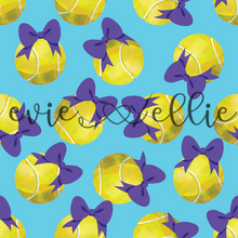Load image into Gallery viewer, Tennis Balls and Bows- Multiple Colors