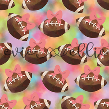 Load image into Gallery viewer, Footballs and Bows- Multiple Colors