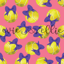 Load image into Gallery viewer, Tennis Balls and Bows- Multiple Colors