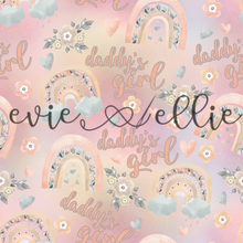 Load image into Gallery viewer, Daddy's Girl Rainbows-- Multiple Colors