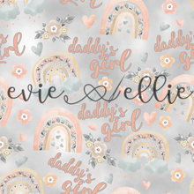 Load image into Gallery viewer, Daddy's Girl Rainbows-- Multiple Colors