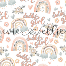 Load image into Gallery viewer, Daddy's Girl Rainbows-- Multiple Colors