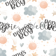Load image into Gallery viewer, Daddy's Boy Clouds-- Multiple Colors