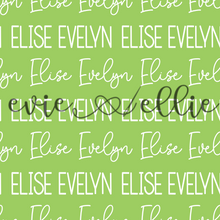 Load image into Gallery viewer, Two Fonts Name-- Spring Colors