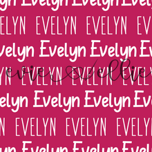 Load image into Gallery viewer, Two Fonts Name-- Summer Colors