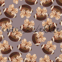 Load image into Gallery viewer, Footballs and Leopard Bows- Multiple Colors