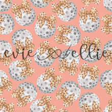 Load image into Gallery viewer, Golf Balls and Leopard Bows- Multiple Colors