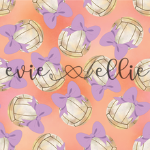 Load image into Gallery viewer, Volleyballs and Bows- Multiple Colors