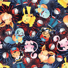 Load image into Gallery viewer, Poke Ball 4th of July-- Multiple Colors