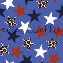 Load image into Gallery viewer, Red, White, Blue, & Leopard - Multiple Colors