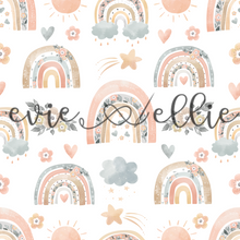 Load image into Gallery viewer, Peachy Rainbows-- Multiple Colors