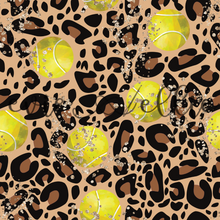 Load image into Gallery viewer, Tennis Balls and Leopard Print- Multiple Colors