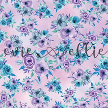 Load image into Gallery viewer, Blue Flowers- Multiple Colors