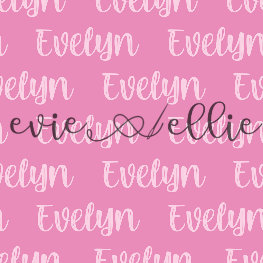 One Font Name-- Spring Colors