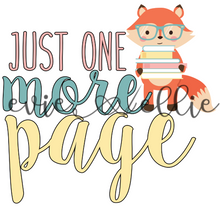 Load image into Gallery viewer, Just One More Page Sub-- Multiple Colors