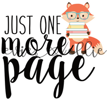 Load image into Gallery viewer, Just One More Page Sub-- Multiple Colors