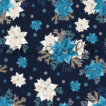 Load image into Gallery viewer, Blue Poinsettia-- Multiple Colors