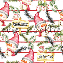 Load image into Gallery viewer, Red Snowmen- Multiple Colors