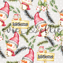 Load image into Gallery viewer, Red Snowmen- Multiple Colors