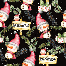 Load image into Gallery viewer, Red Snowmen- Multiple Colors