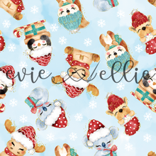 Load image into Gallery viewer, Christmas Animal Friends-- Multiple Colors