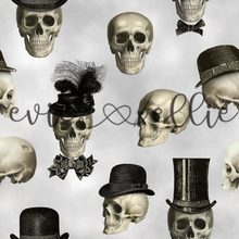 Load image into Gallery viewer, Dapper Skulls- Multiple Colors