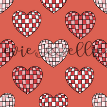 Load image into Gallery viewer, Disco Hearts-- Multiple Colors