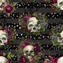 Load image into Gallery viewer, Flower Skulls- Multiple Colors