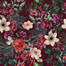 Load image into Gallery viewer, Christmas Floral- Multiple Colors