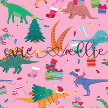 Load image into Gallery viewer, Christmas Dinos-- Multiple Colors
