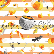 Load image into Gallery viewer, Candy Corn Witch-- Multiple Colors