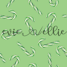 Load image into Gallery viewer, Green Candy Canes-- Multiple Colors
