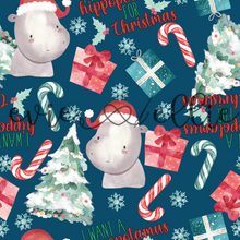 Load image into Gallery viewer, Hippo Christmas-- Multiple Options