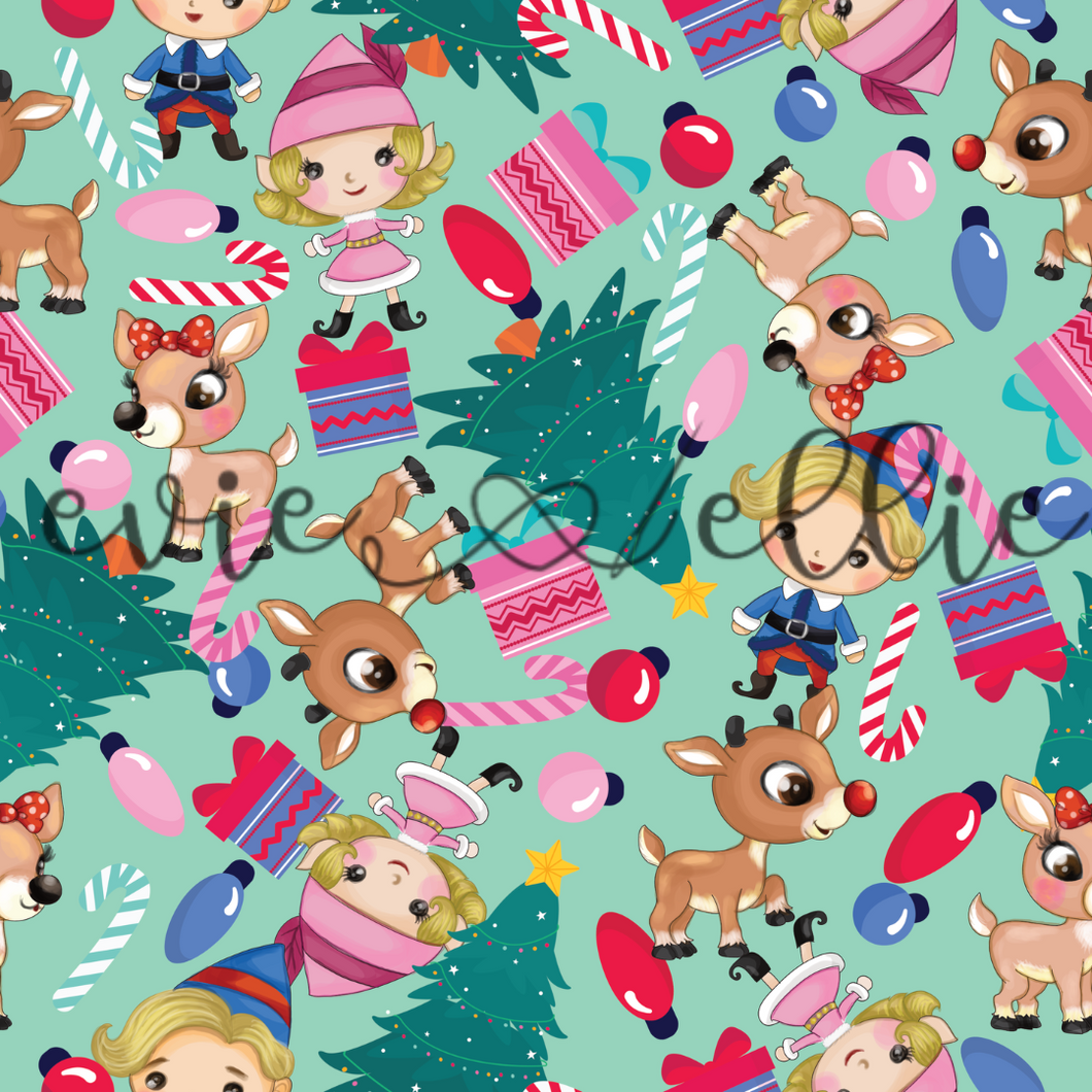Rudolph and Clarice-- FREEBIE