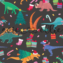 Load image into Gallery viewer, Christmas Dinos-- Multiple Colors