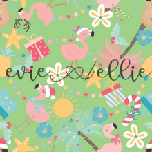 Load image into Gallery viewer, Christmas Flamingos-- Multiple Colors