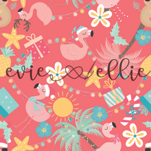 Load image into Gallery viewer, Christmas Flamingos-- Multiple Colors