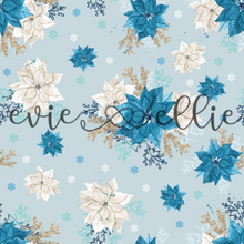 Load image into Gallery viewer, Blue Poinsettia-- Multiple Colors