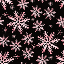 Load image into Gallery viewer, Pink Snowflakes - Multiple Colors