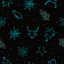 Load image into Gallery viewer, Christmas Outlines- Multiple Colors