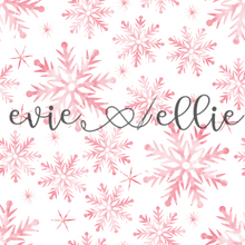 Load image into Gallery viewer, Pink Snowflakes - Multiple Colors