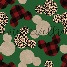 Load image into Gallery viewer, Buffalo Plaid, Linen, &amp; Leopard Ears-- Multiple Colors
