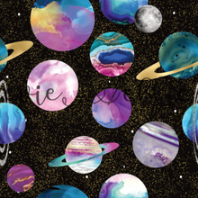 Load image into Gallery viewer, Watercolor Planets-- Multiple Colors