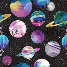 Load image into Gallery viewer, Watercolor Planets-- Multiple Colors